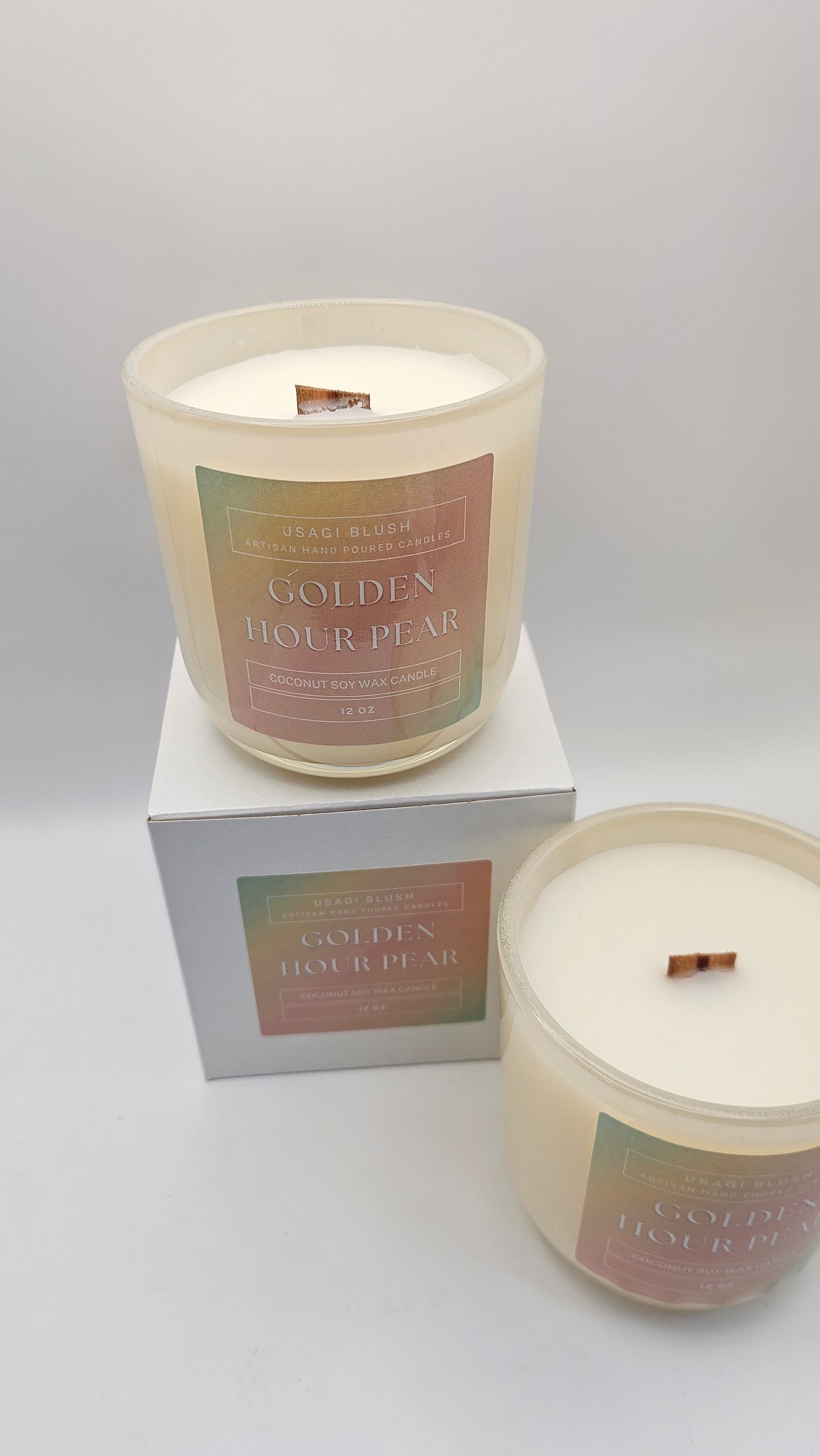 Golden Hour Pear 12 oz. Candle