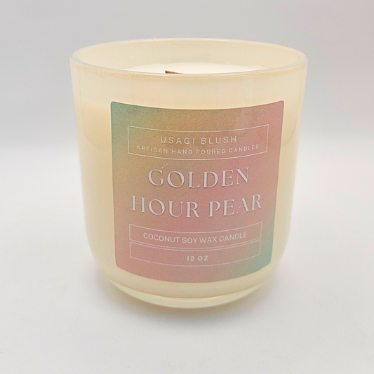 Golden Hour Pear 12 oz. Candle