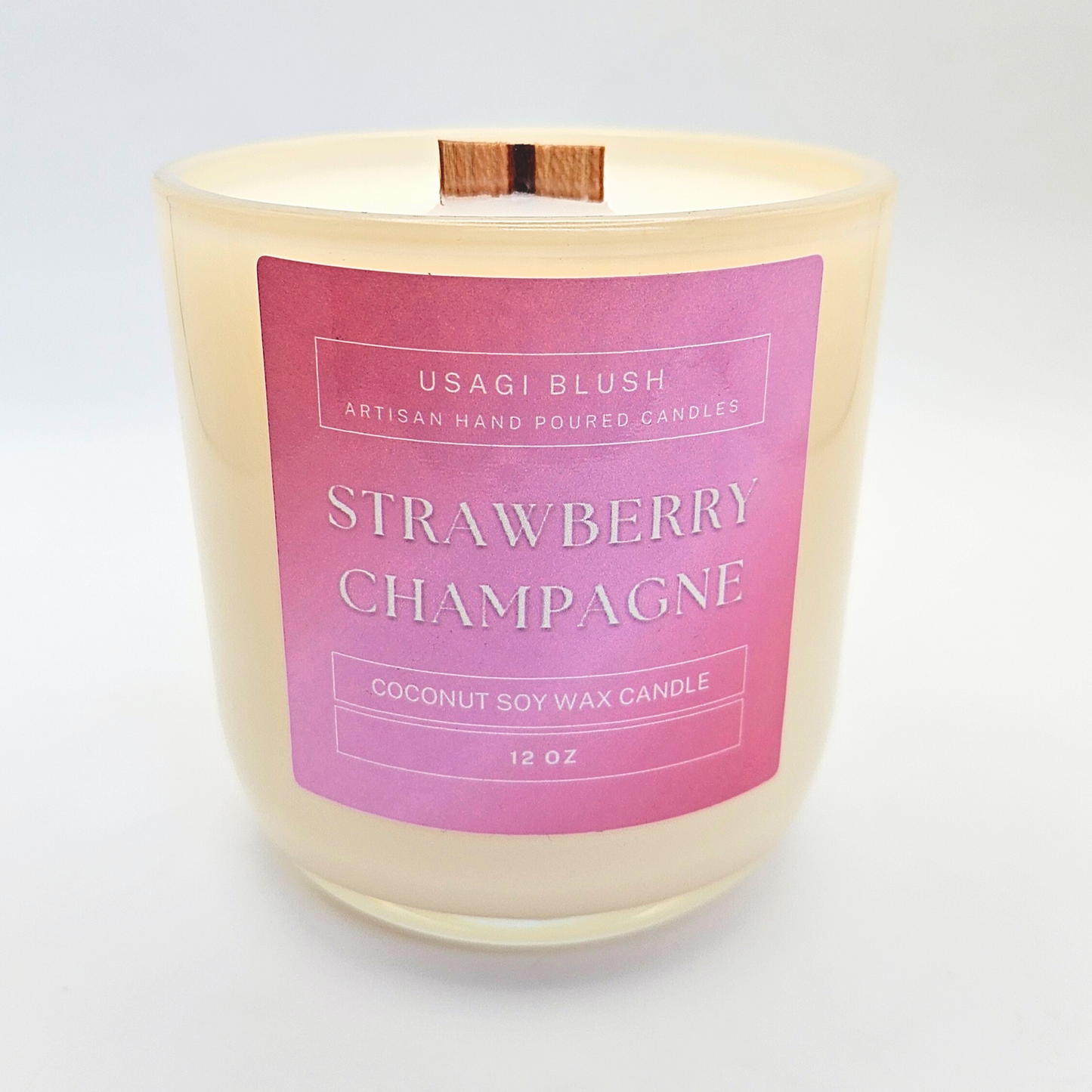 Strawberry Champagne 12 oz. Candle n